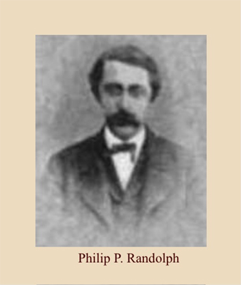 Picture of Philip P. Randolph 19th century chess master and the last resident of Laurel Hill Mansion