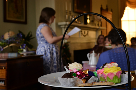 Photographs of some of the sweets served at Laurel Hill Mansions Spring tea