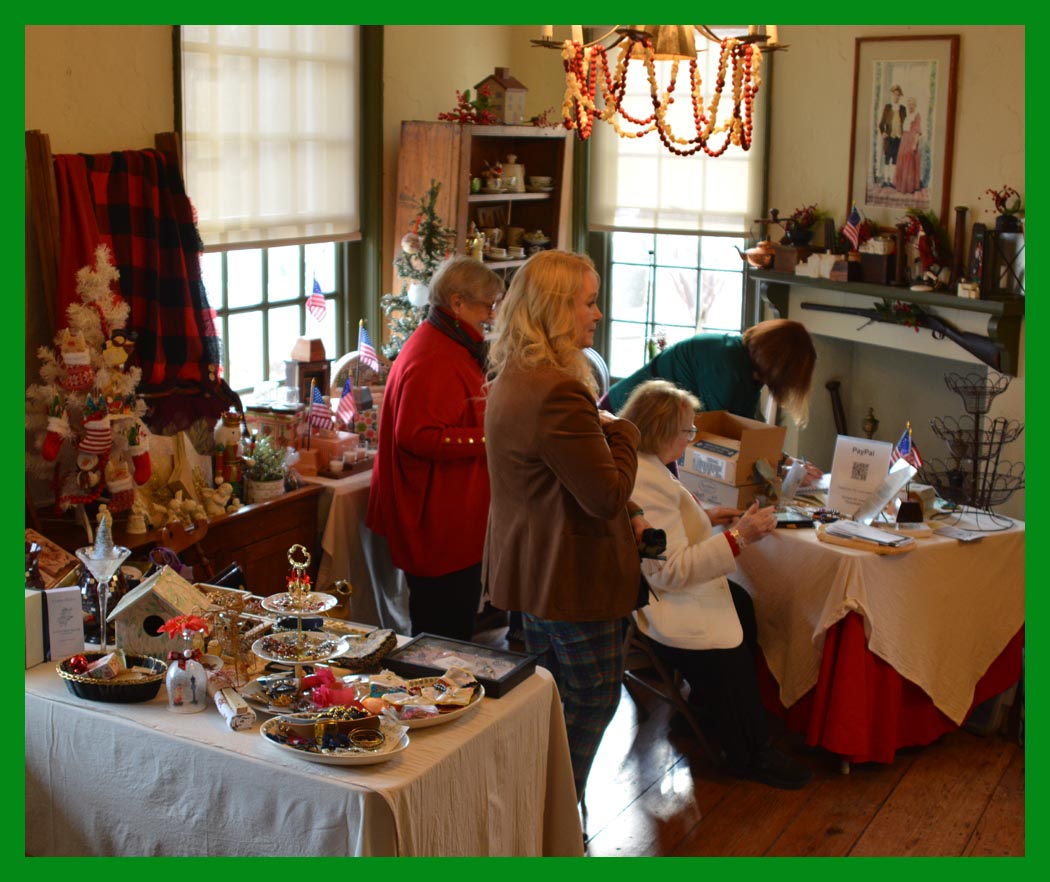 A photograph of the holiday shop at Laurel Hill Mansion.  Where wonderful surprises can be found.

